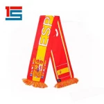 Soccer-style knitted Lebanon Sports Scarf