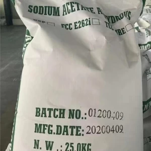 Sodium Acetate Anhydrous Food Grade FCC 127-09-3