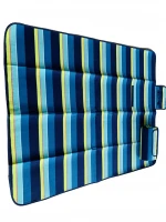 Solid Outdoor Picnic Throw Travel Blanket with Logo outdoor beach waterproof picnic blanket