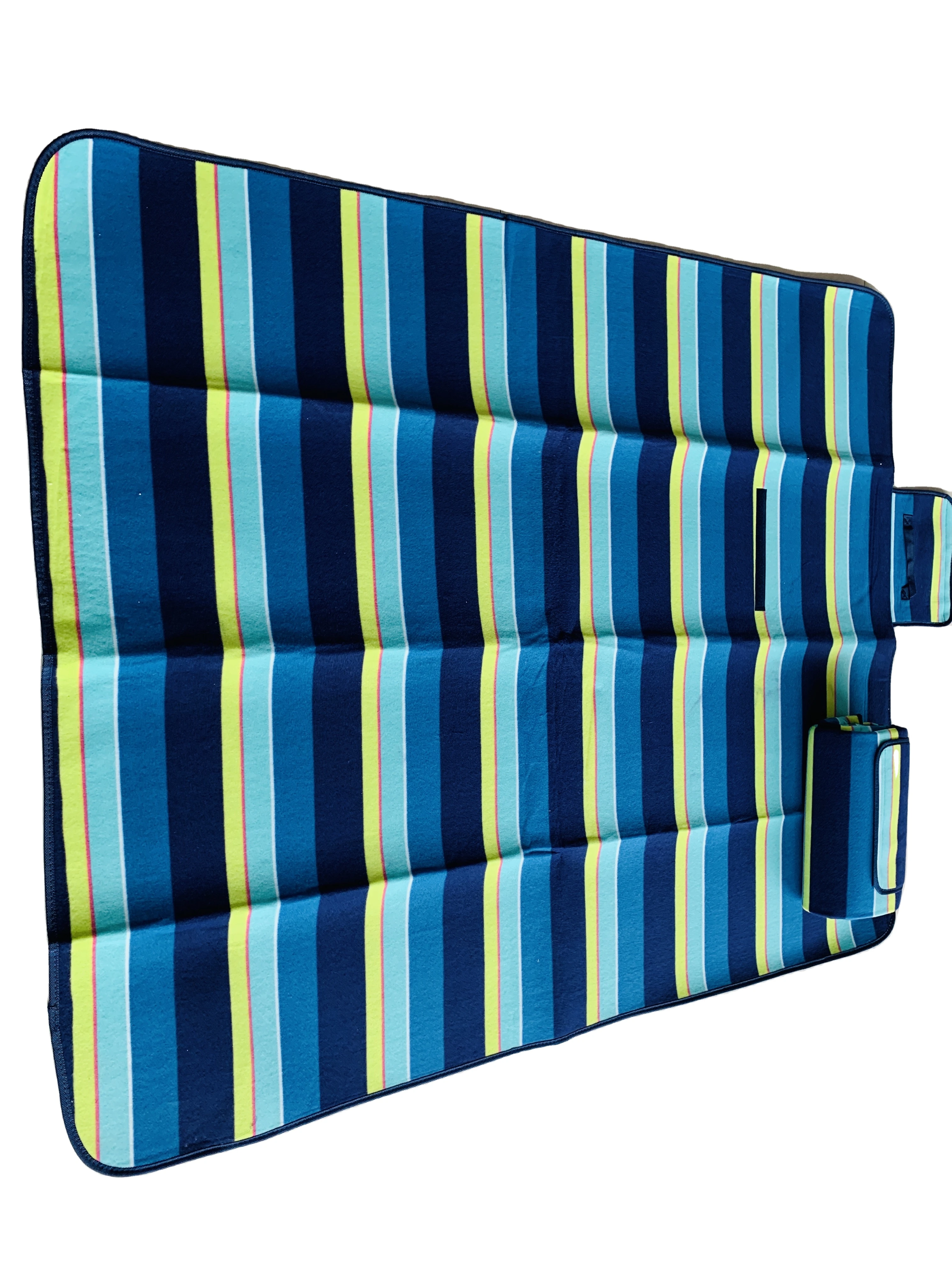 Solid Outdoor Picnic Throw Travel Blanket with Logo outdoor beach waterproof picnic blanket