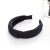 Import Solid Soft Knotted Accessories Women Hairbands Lady Girls Bow Headband Solid Color Hair Hoop from China