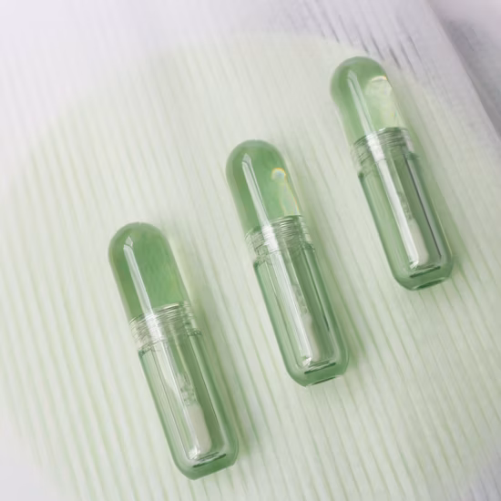 Import Round PETG Transparent Lipgloss Container as Lipgloss Empty Tube from China