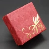 Square Jewelry Display Gifts Box Kraft Paper box Engagement Ring packaging for Necklace Bracelet