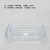 Import Square Shape Heat Resistant Glass Baking Tray Baking Pan Dish Glass Bakeware With Handle from China