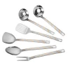 Stainless steel cookware, cooking utensil set, hotel kitchen cooking set