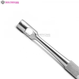 Stainless Steel Keyes Biopsy Dermal Punch, Keyes Punch Straight, Solid Knurled 7.0mm