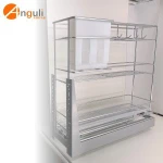 Stainless Steel Kitchen Rack for Dish Bowl Storage rack
