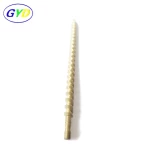 Stainless steel shaft with inner thread high precision CNC lathe drawing Spline connecting Shaft
