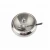Import Stainless Steel Sugar Bowl with Clear Lid(for better recognition) and Sugar Spoon for Home and Kitchen, Apple Shape (500ml) from China