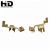 Import Stamping Part material brass electrical contact rivet materials from China