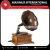 Import Standard Quality Round Shape Brass Wooden Gramophone from India