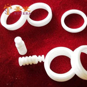 STCERA BeO Ceramic tube Insulation Al2O3 Ceramic Lining Pipe/Tube