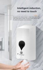 STOCK!!! High quality Wall Mount Plastic automatic Infrared Sensor  Liquid Soap Dispenser