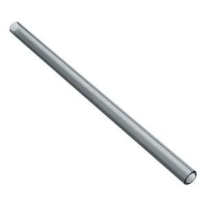 Straight Grey Glass Straw for Bar Accessories