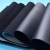 Strech high quality black shiny neoprene fabric smooth skin neoprene