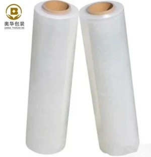 Stretch Film Stretch Film Price Factory Price Cast LLDPE Shrink Wrap Transparent Pallet Stretch Film