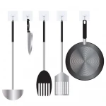 Strong Transparent Suction Cup Sucker Wall Hooks Hanger Kitchen Bathroom Hook