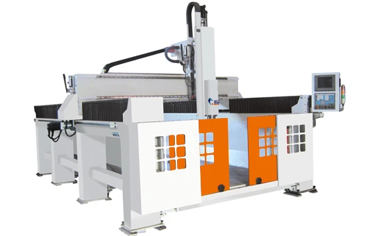 Styrofoam melting machine with EPS crusher for foam packaging box recycling