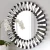 Import sun shape fashion wall decorative mirror salon makeup mirror from China