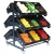 Import Supermarket single &amp; double-sided fruit and vegetable display stand, fruit and vegetable display rack with wheels from China