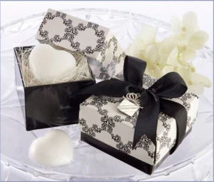 Sweet Heart personalized Heart-Shaped Scented wedding soap favor