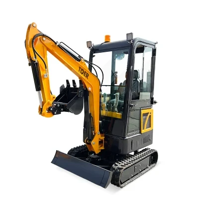 Tder New Small Hydraulic Digger Machinery Excavator 1.3ton Mini Cralwer Excavator