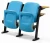 Import terrace classroom,lecture hall,college amphitheatre desk and chair set from China