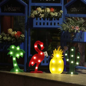 The Christmas gift Flamingo LED Night Lamp Lights For Party