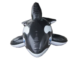 The Newest pvc inflatable Black Whale toys Inflatable Swimming Pool Toys for Walmart