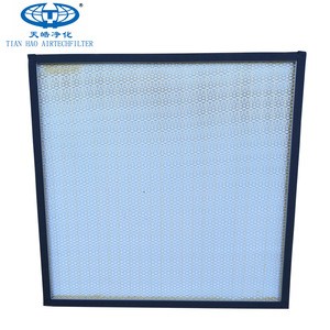 TianHao Pleated 99.99% Air Filter Paper h13 H14 hepa filter high efficiency filter