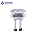 Buy 16mm Flat Round 1no Momentary 12v Brass Illuminated Toilet 3 Pin Push  Button Switch from Yueqing Aibeiken Electric Co., Ltd., China