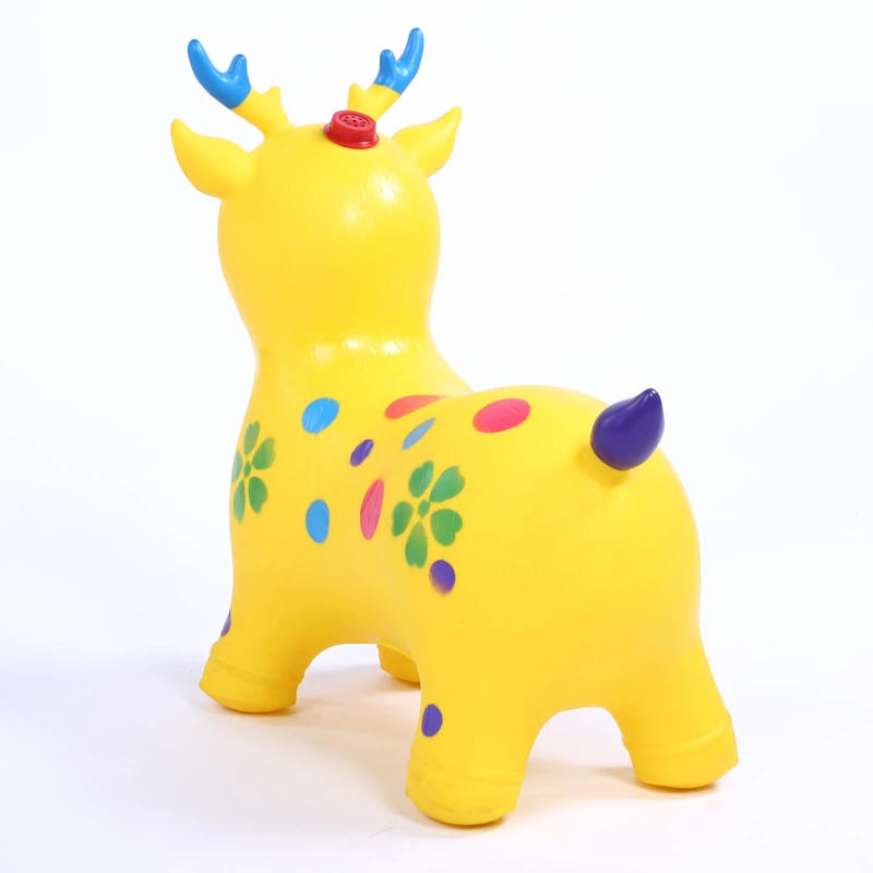 Top Sale Eco-friendly PVC Inflatable Horse Jumping Animal Toy