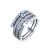 Import Top Sale Party Blue Zircon Ring High Quality Attract Attention Rings For Girls from China