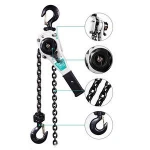 Toyo Chain Block 1.5T Ratchet Lever Block  Manual Lever Chain Hoist Come Along Chain Puller