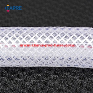 Transparent PVC/plastic Fiber nylon reinforced hose/pipe/tube/tubing