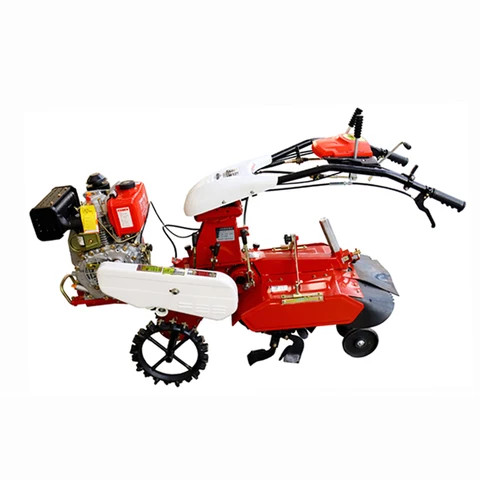 Buy Trenching Machine Diesel Hand Puah Mini Tiller from Anhui Chunfeng ...