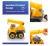 Import Trolley assemble engineering vehicle series toy vehicles diy construction car for kids from China