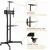 Import TV Stand Cart Height Adjustable shelf and flat screen mount Fits 32 to 65 inches LED Mobile TV Stand from China