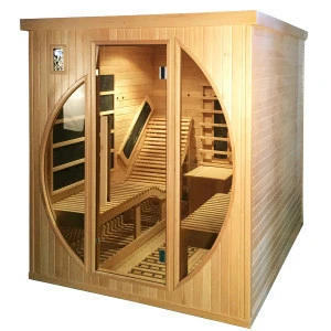 two beds lay down luxury full spectrum infrared sauna room