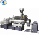 Two Stage Compounding Extrusion PP PE PVC Rubber EVA Masterbatch Extruder Pellets Plastic Granulator Machine