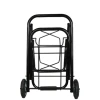 Two Wheels Aluminum Folding Trolley Shopping Cart
