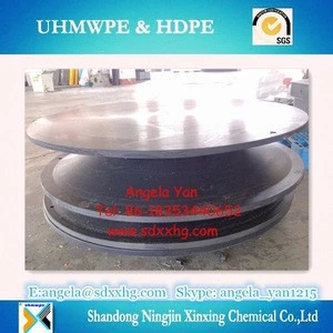 UHMWPE/HDPE Port machinery parts/factory supply oem accepted products uhmwpe plastic parts directly