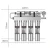 Import Under Sink Household 5 Stages Stainless Steel UF Water Purifier With Ultra filter Membrane from China