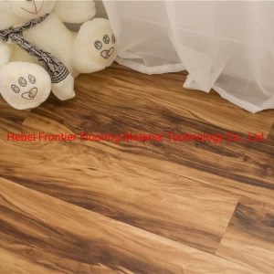 Unilin Click, Wooden Color, Waterproof Lvt Rigid Vinyl Plank, PVC Vinyl Flooring with 1.0mm/1.5mm EVA/IXPE Underlay, Lvt Flooring Tile