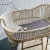 Import Unique Rattan Baby Bed Wicker Cane Baby Crib from China