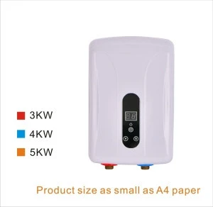 Unique Wall Mounted Intelligent Electric Water Heater With Air Switch