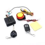 Universal motorcycle modification anti-theft security  alarm  electric remote motorcycle alarm lock with 2 controllers