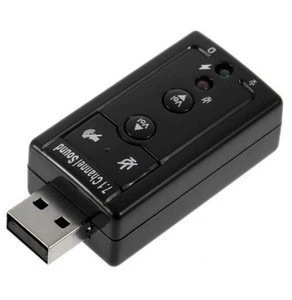 USB 2.0 to 3.5mm External 7.1 Channel sound / Sound Card Adapter / external Sound card