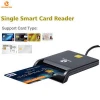 USB Chip SIM Smart Card Reader / ID Card Reader for Online Bank Transaction / Shopping / Credit card