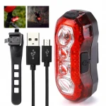 Usb Rechargeable Intelligent Gravity Induction LED Bicycle Brake Light Tail Light Bicycle Warning Light